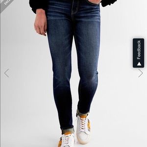 Buckle Black Mid-Rise Skinny Jeans Fit No. 93